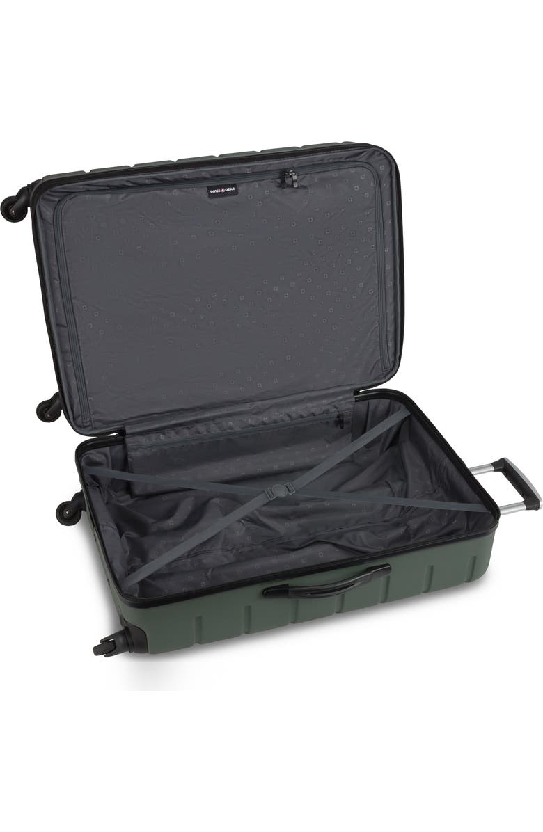 SWISSGEAR 28-Inch Hardside Spinner Suitcase, Alternate, color, Olive