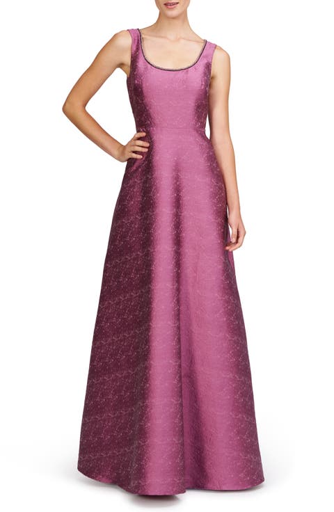 Penelope Embellished Neck Gown