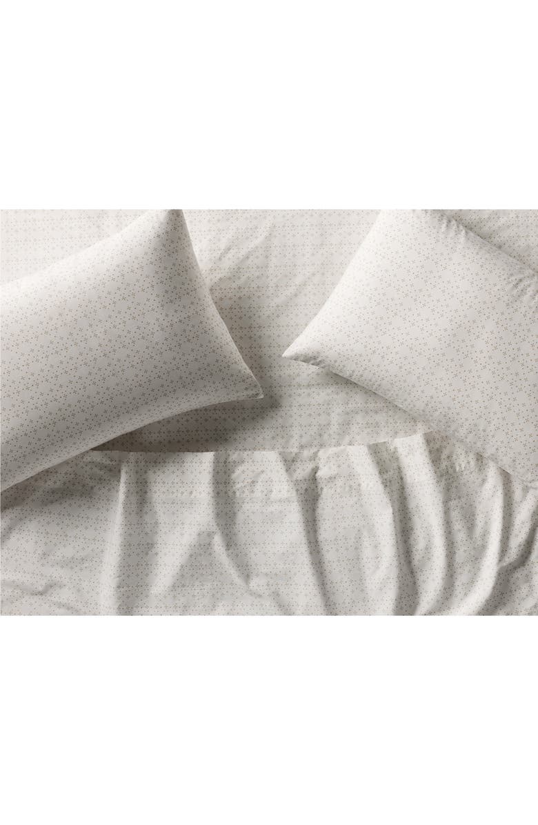 Coyuchi Print Organic Cotton Percale Sheet Set, Alternate, color,