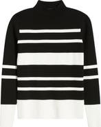 Elie Tahari The Clio Stripe Sweater