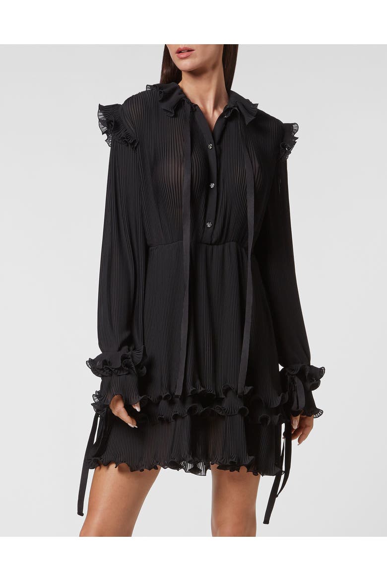Long Dress Women, Main, color, black