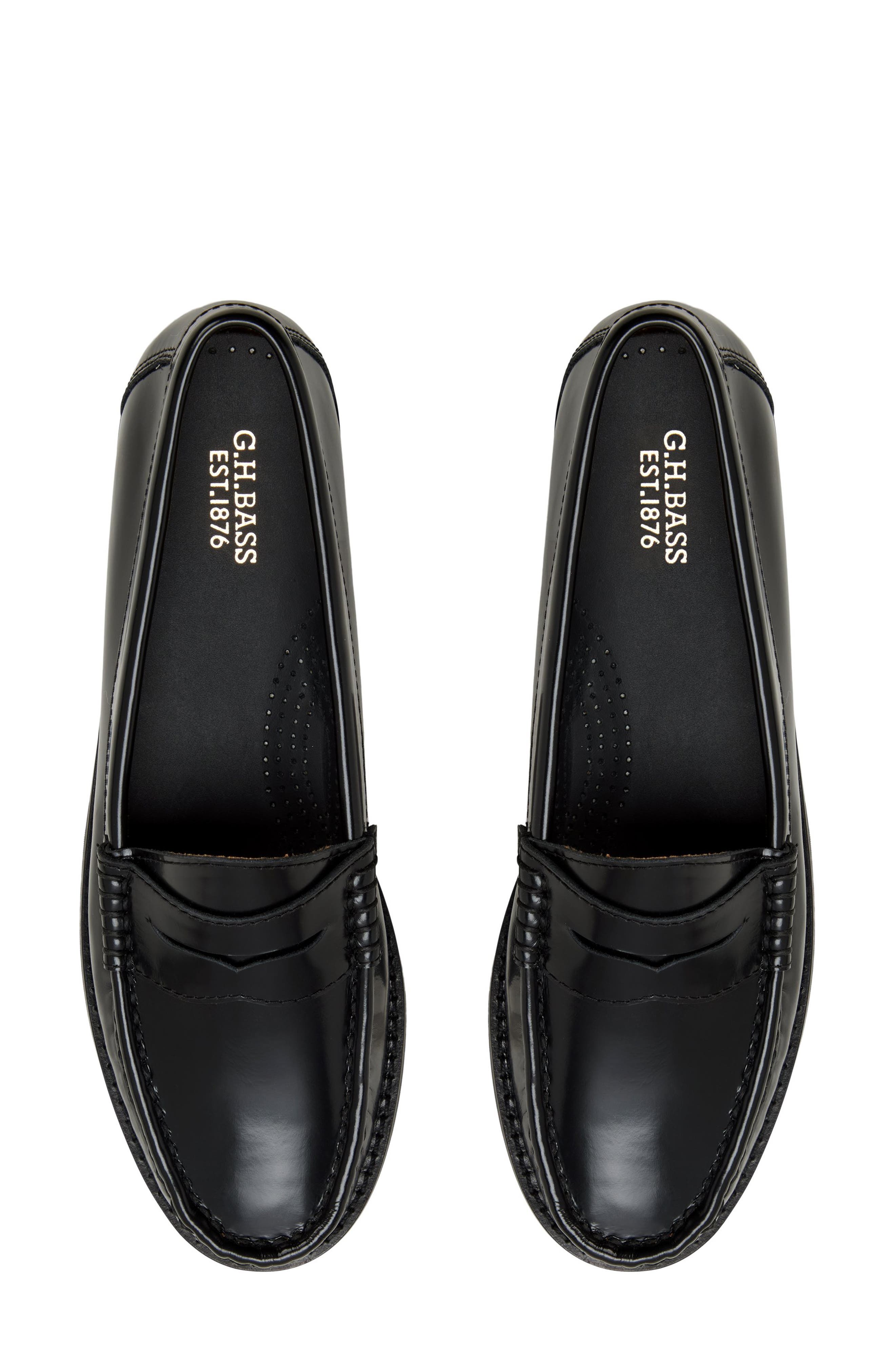 G.H.BASS Blythe Penny Loafer, Alternate, color, Black