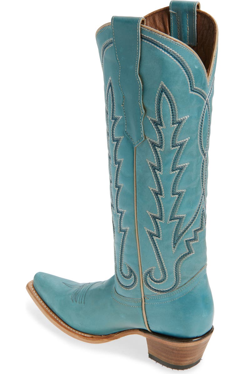 CIRCLE G Embroidered Western Boot, Alternate, color,