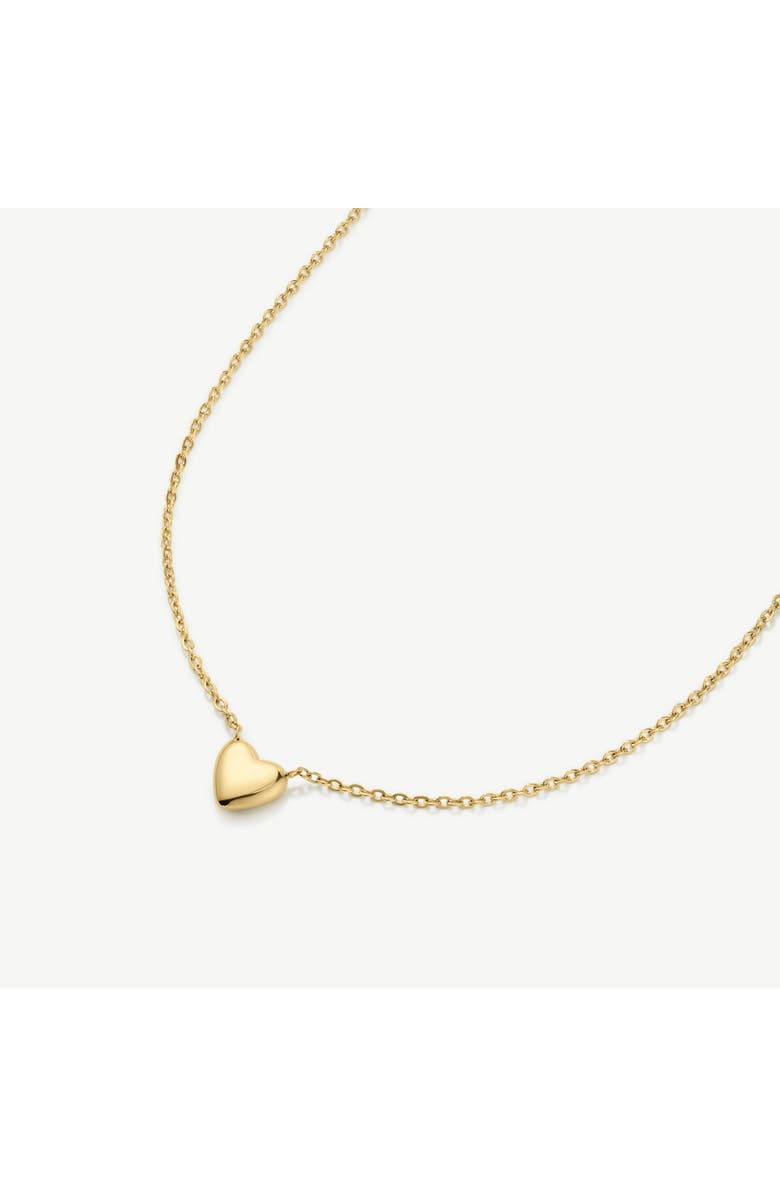 D.LOUISE Mini Heart Pendant Necklace, Alternate, color, Gold
