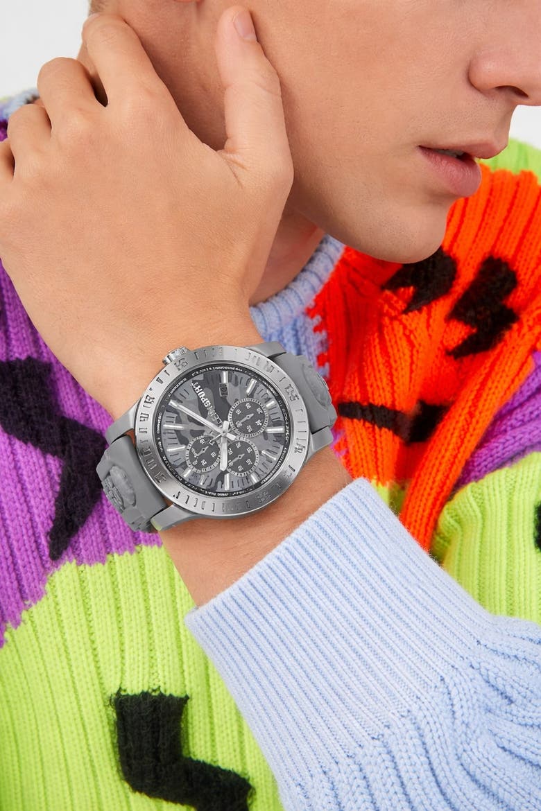 Plein Gain Watch Men, Alternate, color, StainlessSteel