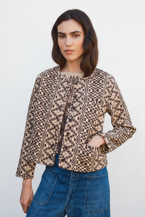 Maira Crew Neck Cardigan