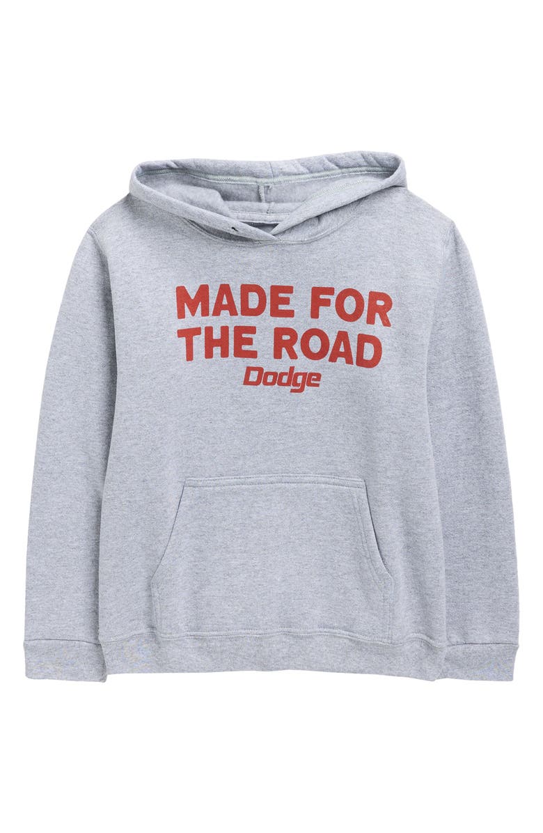 Philcos Kids' Dodge Made For The Road Cotton Hoodie, Main, color, Heather Sport Grey