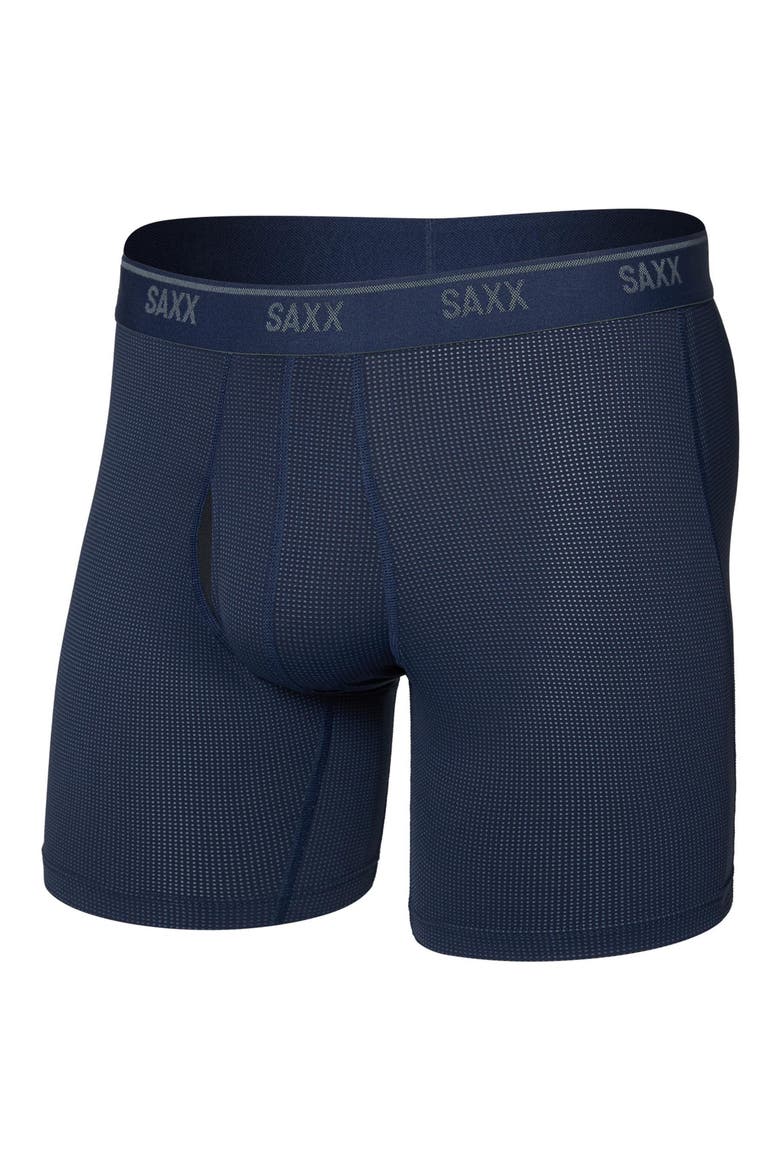 Quest Quick Dry Mesh Boxer Briefs, Alternate, color, MARITIME