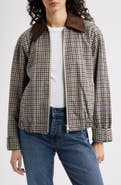 Rails York Corduroy Collar Check Jacket