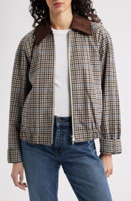 Rails York Corduroy Collar Check Jacket