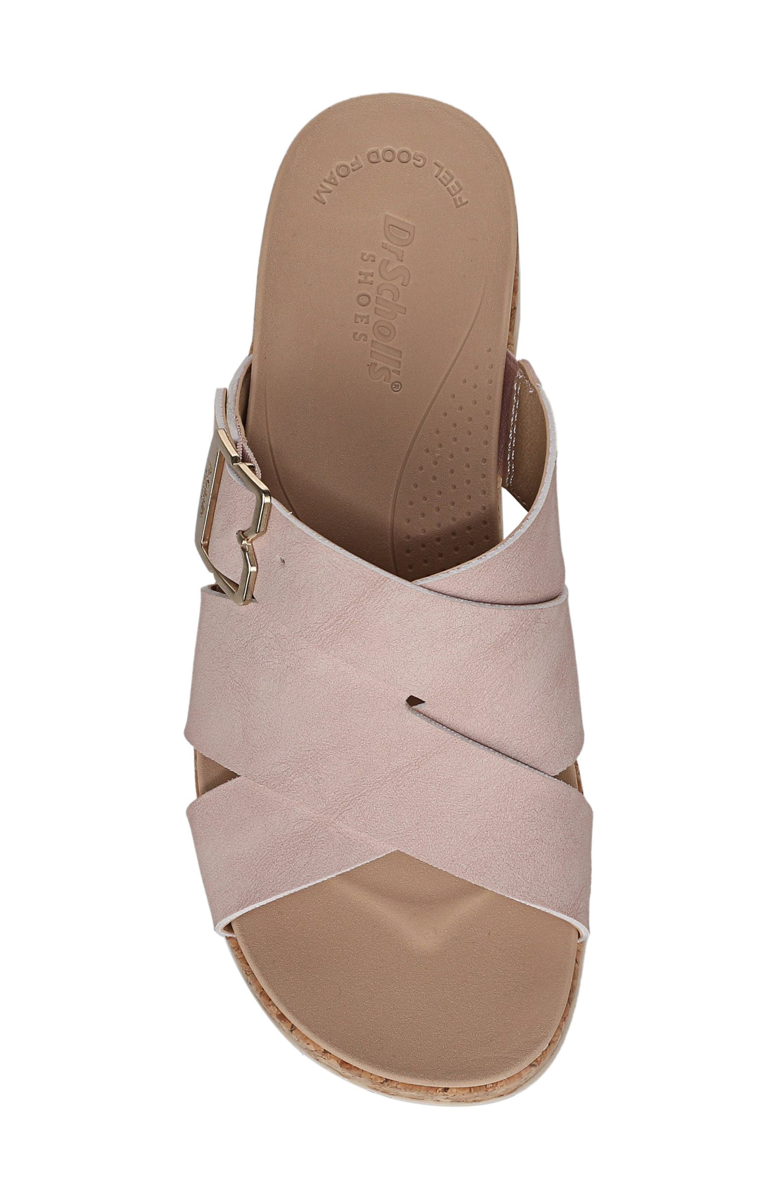 Free Day Platform Sandal, Alternate, color, ROSE DUST