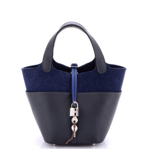 Go Team Picotin Lock Bag Feutre Wool and Swift PM