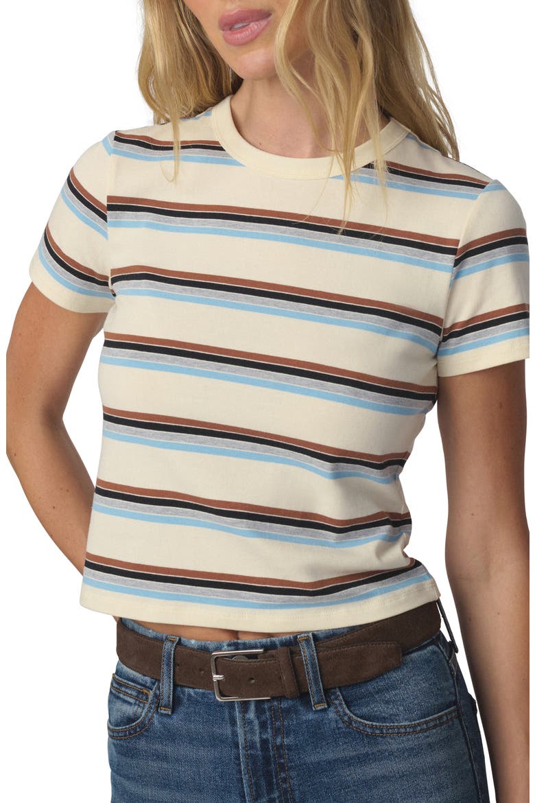 The Baby Striped T-Shirt, Alternate, color, ECRU MULTI STRIPE
