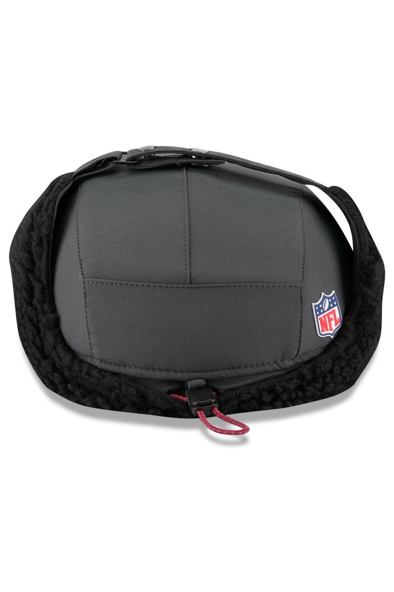 Men's New Era Charcoal Arizona Cardinals 2025 Sideline Cold Weather Runner Dog Ear Adjustable Hat, Alternate, color, Charcoal