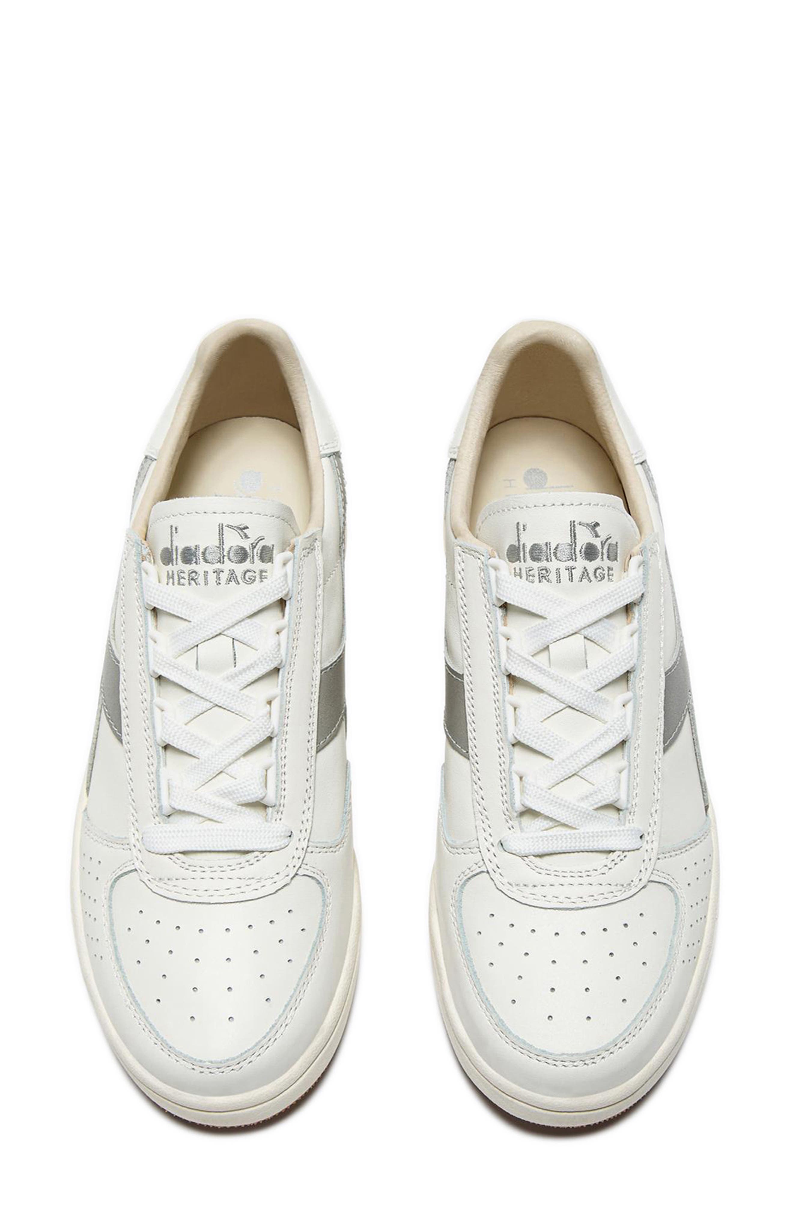 Diadora B.Elite 
84 Italia Sneaker, Alternate, color, White/ Silver