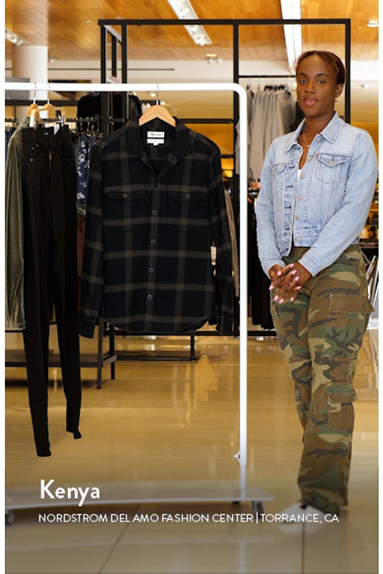 Brushed Flannel Shirt Jacket video