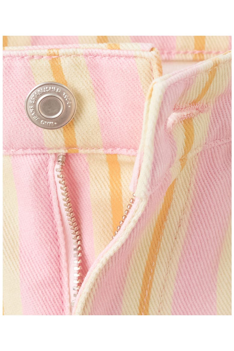 Stripe Balloon Jeans, Alternate, color, PALE PINK