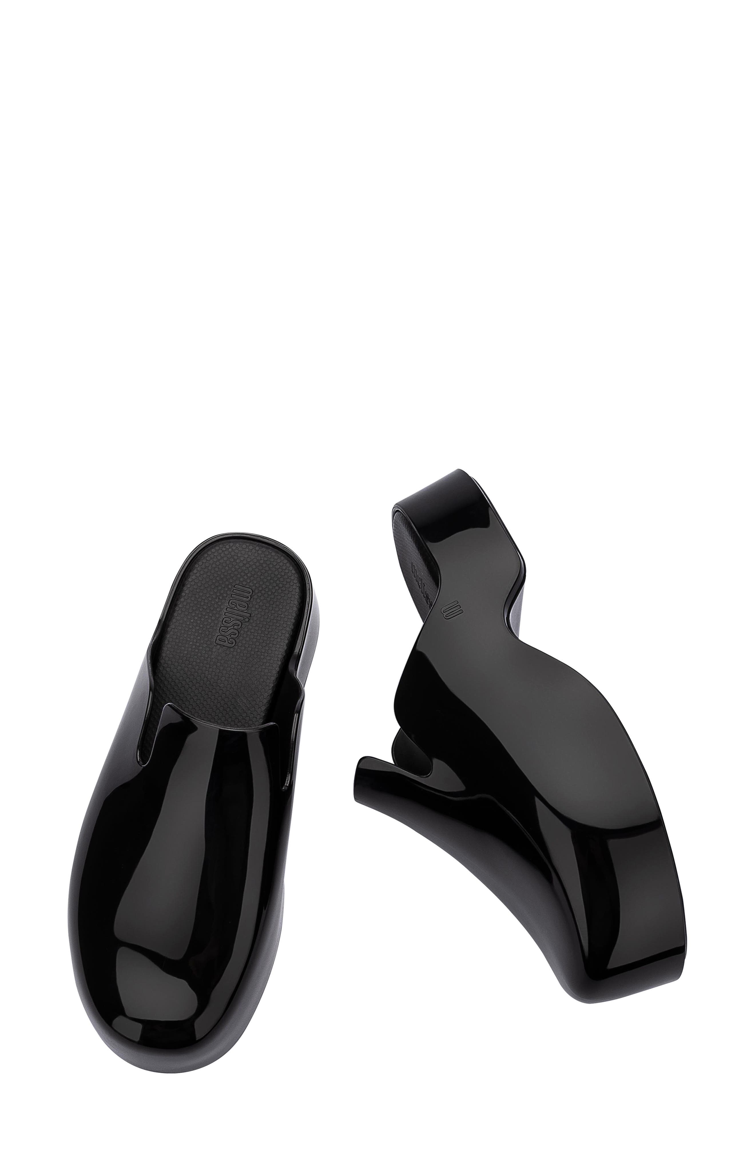 Melissa Zoe Water Resistant Platform Clog, Alternate, color, 