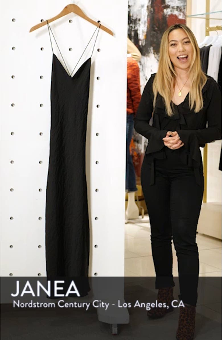 Plain Satin Slipdress, sales video thumbnail