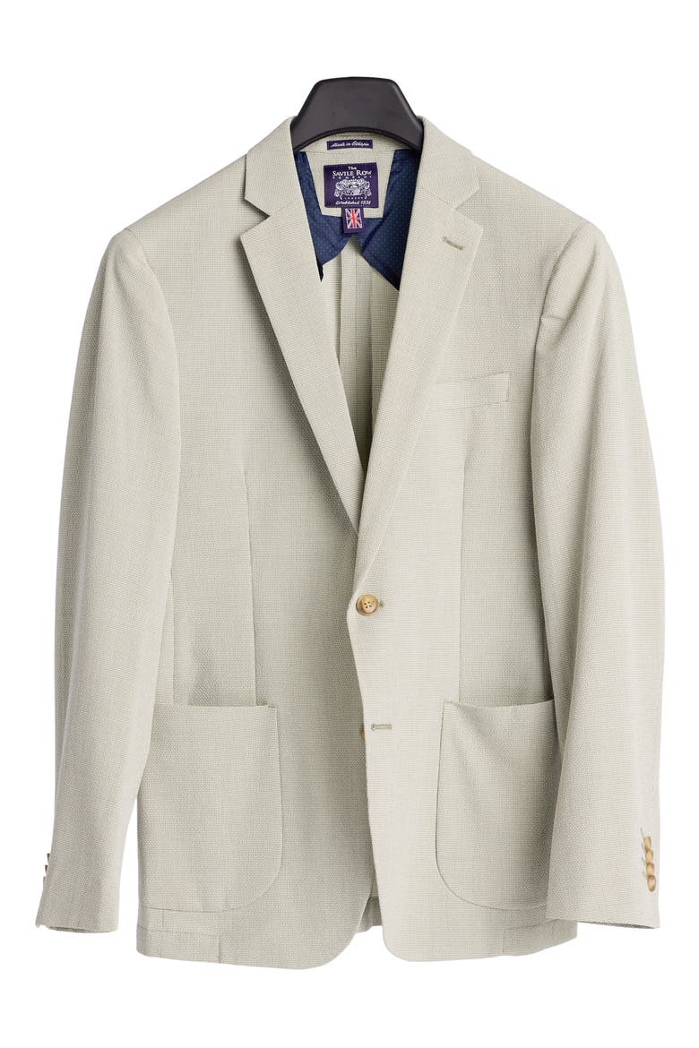 Seersucker Micro Check Sport Coat, Alternate, color, MOSS