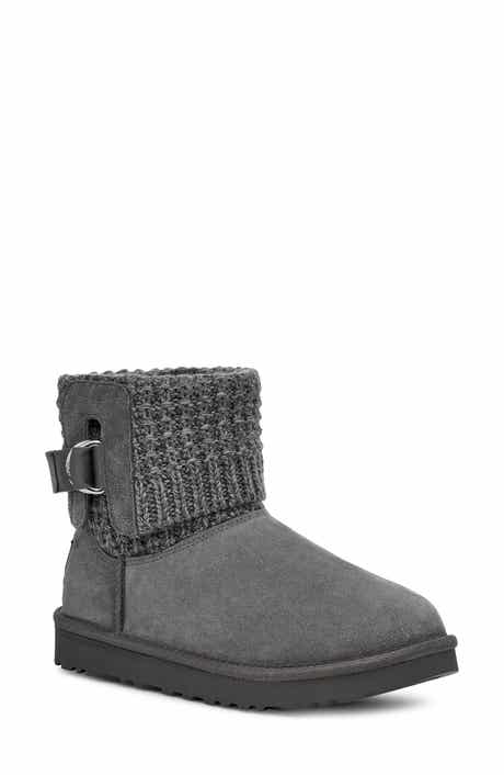 UGG® Brooklyn Sunburst Waterproof Bootie with Genuine UGG® Brooklyn Sunburst Waterproof Bootie with Genuine