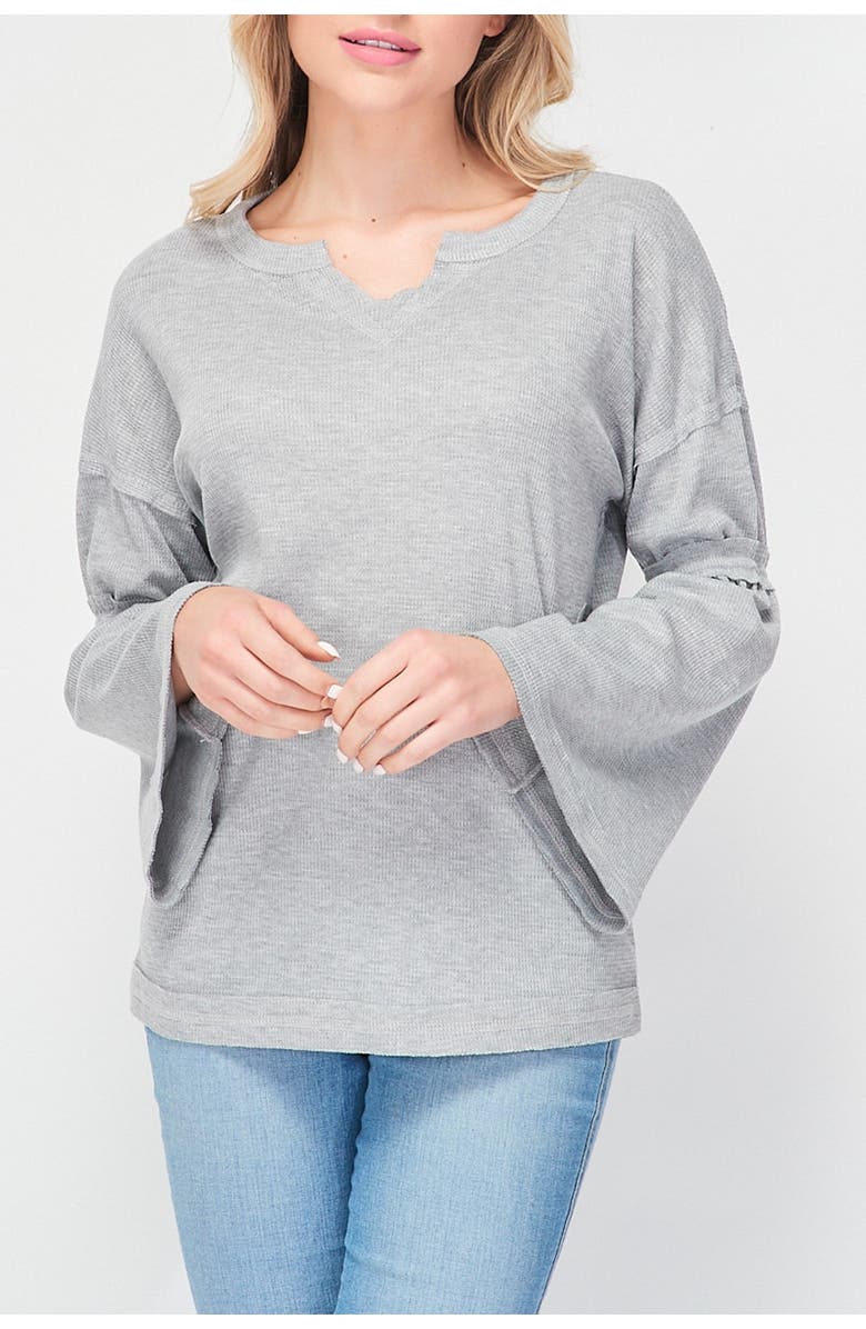 BAEA Flare Sleeve T-Shirt, Main, color, 