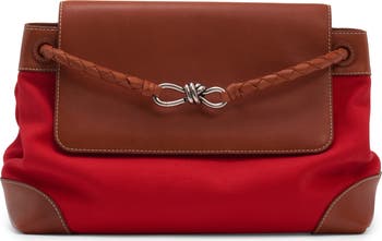 Andiamo Mixed Media Messenger Bag
