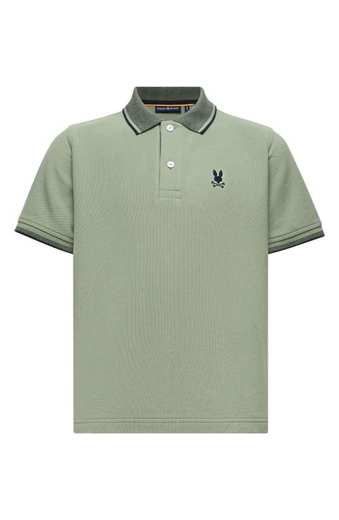 Kids' Evandale Oxford Collar Pique Polo (Little Boy)