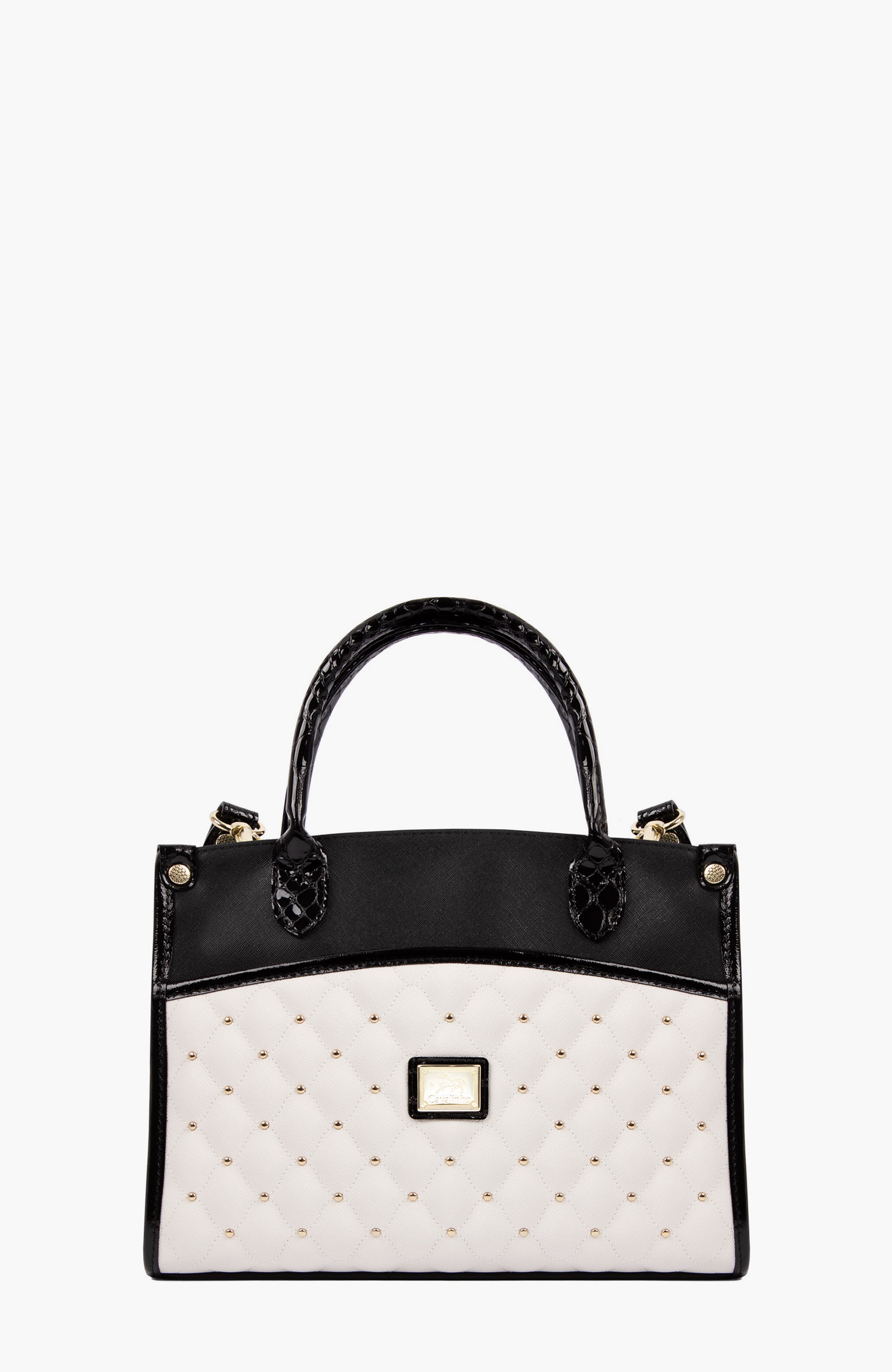 Craft 567 Handbag, Main, color, Black / White