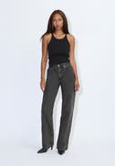 Dr. Denim Echo High Straight Rigid Jeans