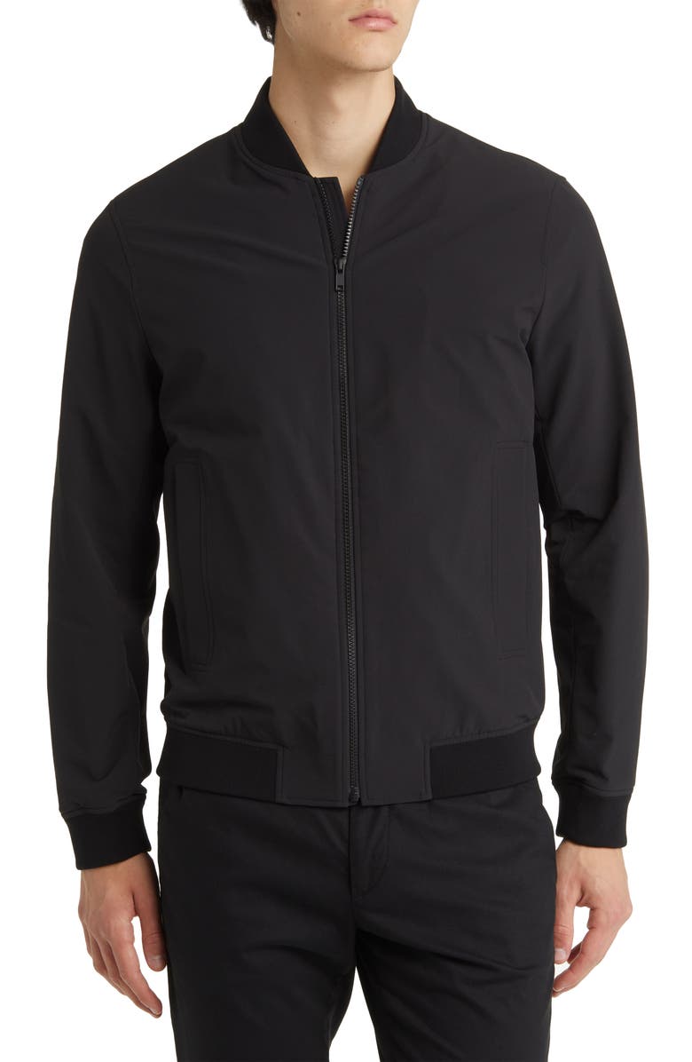 Theory Brenton Stretch Bomber Jacket, Alternate, color, 