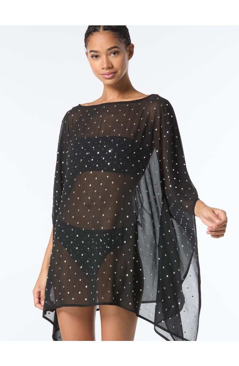 MICHAEL Michael Kors Studded Caftan Cover up, Alternate, color,