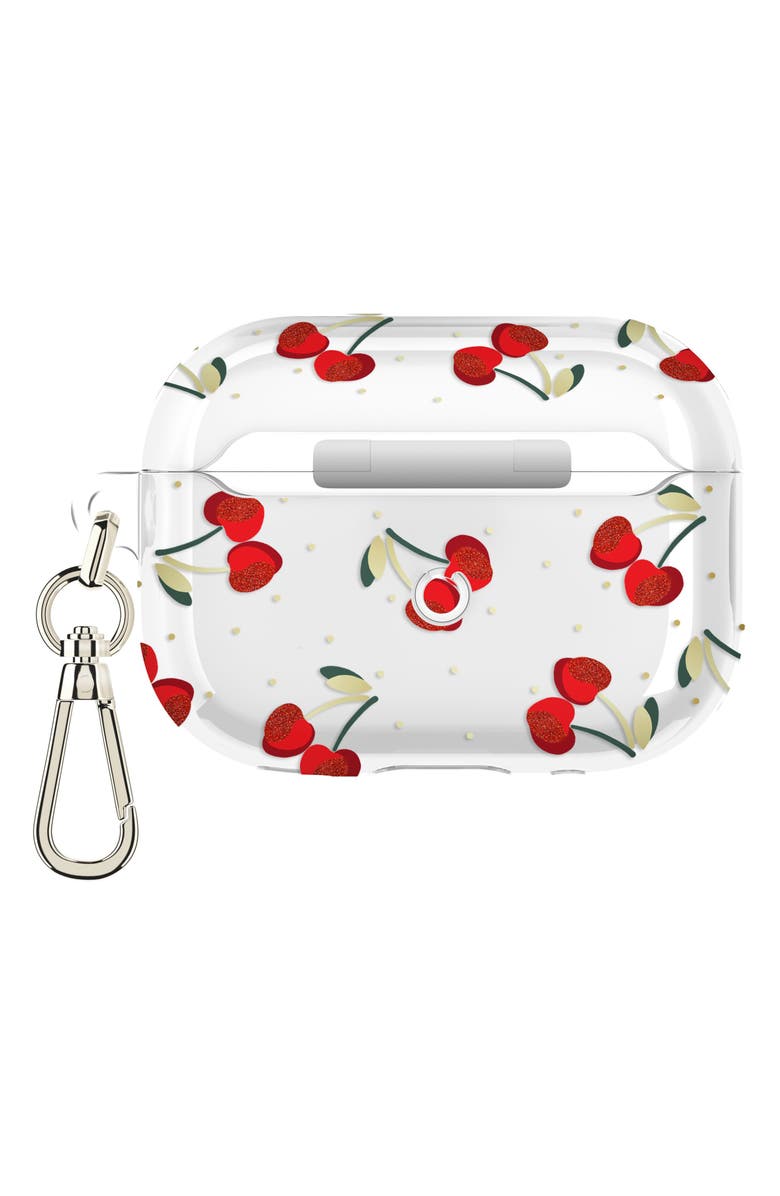 Kate Spade New York cherry airpods pro case, Alternate, color, Cherry Dot