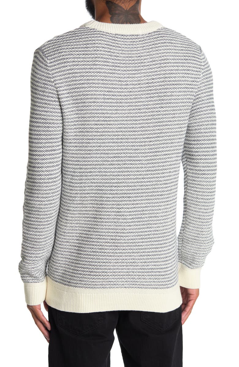 Selected Homme Wesley Striped Crew Neck Sweater, Alternate, color, 