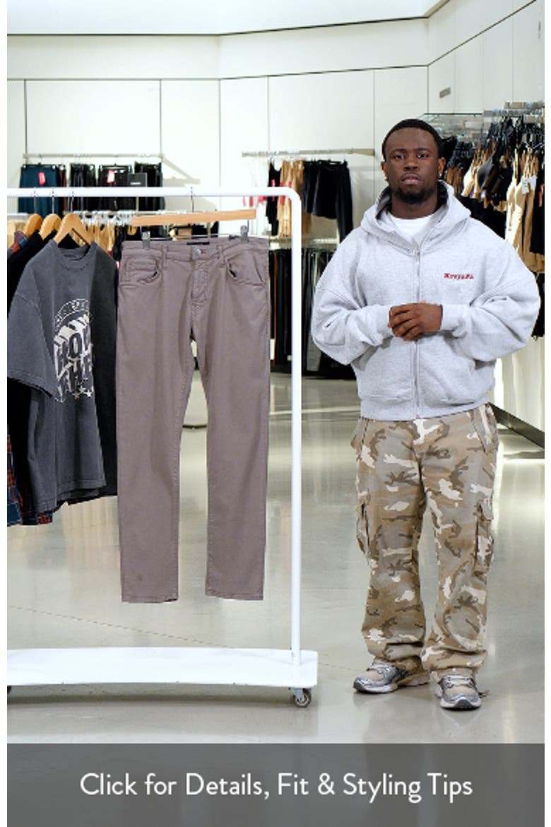 Jake Slim Fit Twill Pants video