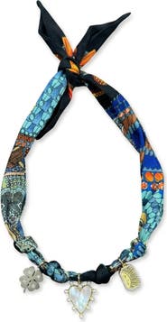 MacRae & Co. Addy Scarf Charm Necklace