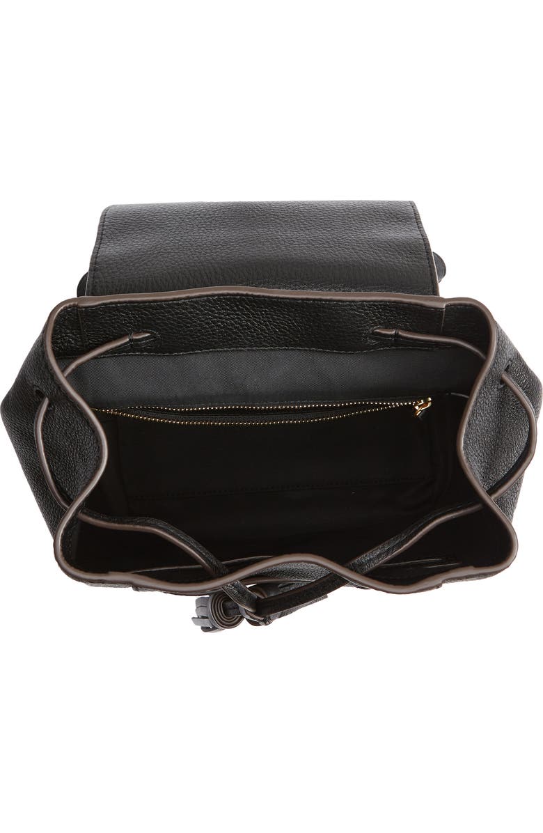 Tory Burch McGraw Leather Backpack, Alternate, color,