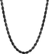 STEELTIME Men's Rope Chain Necklace