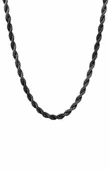 Men's Rope Chain Necklace