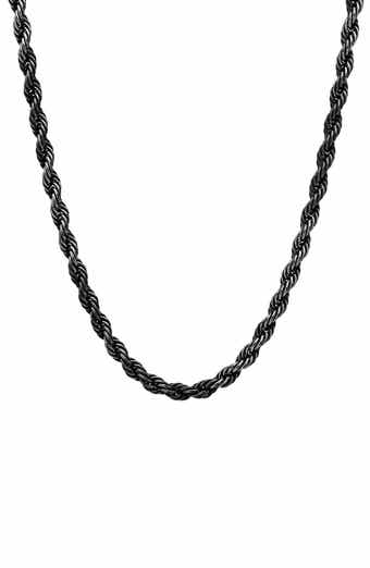 Men's Rope Chain Necklace