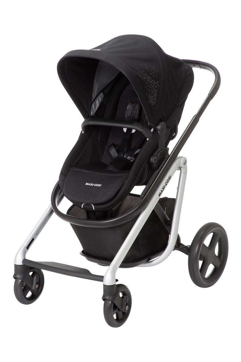 Lila Modular Stroller, Main, color, FREQUENCY BLACK