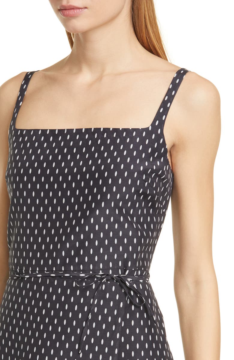 Equipment Paethina Geo Print Cotton & Silk Dress, Alternate, color, 