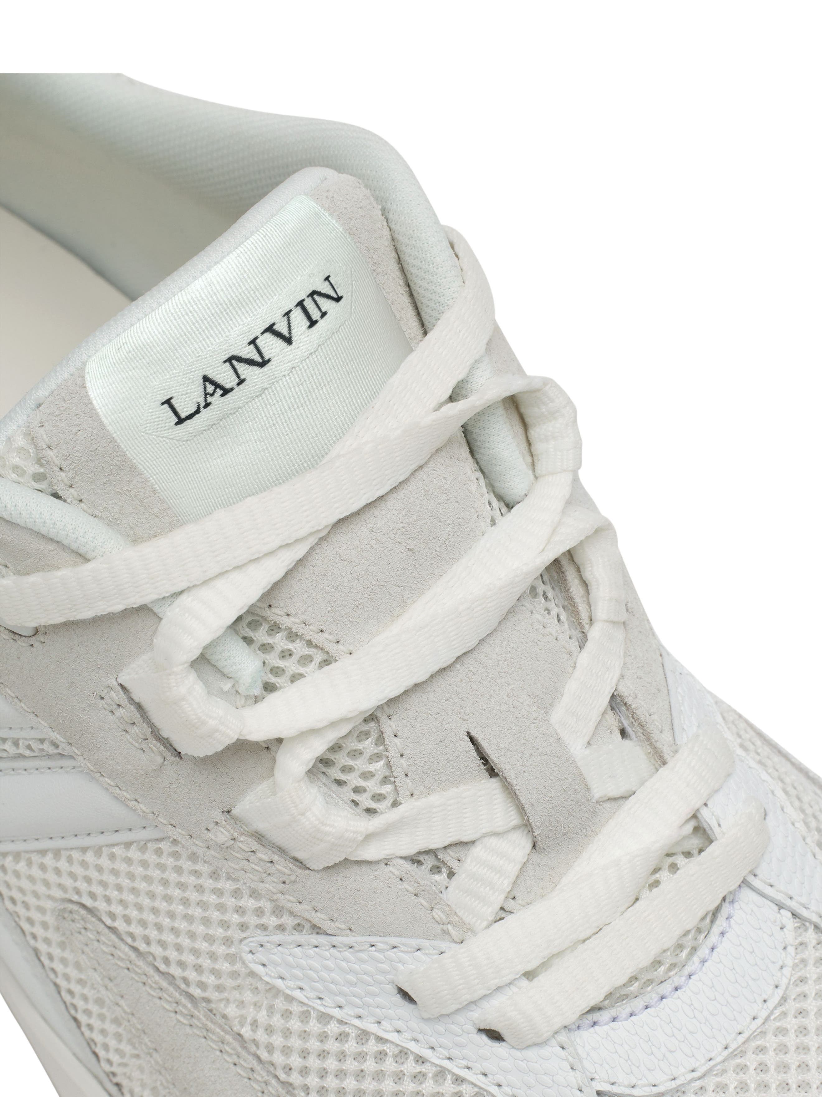 Lanvin JLA Mesh Sneakers, Alternate, color, White