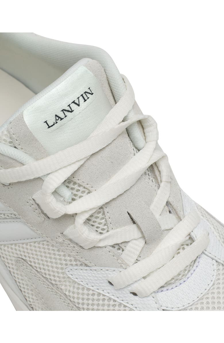 Lanvin JLA Mesh Sneakers, Alternate, color, White