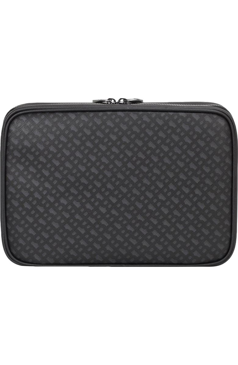 HUGO Zair Washbag, Alternate, color, Black