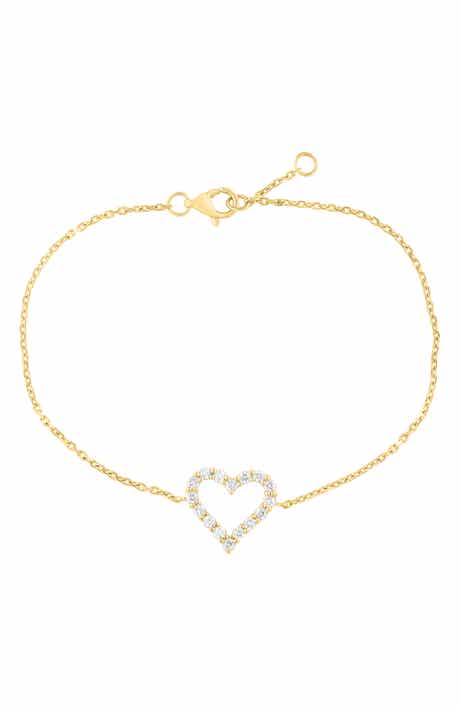 EFFY Lab Grown Diamond Heart Bracelet