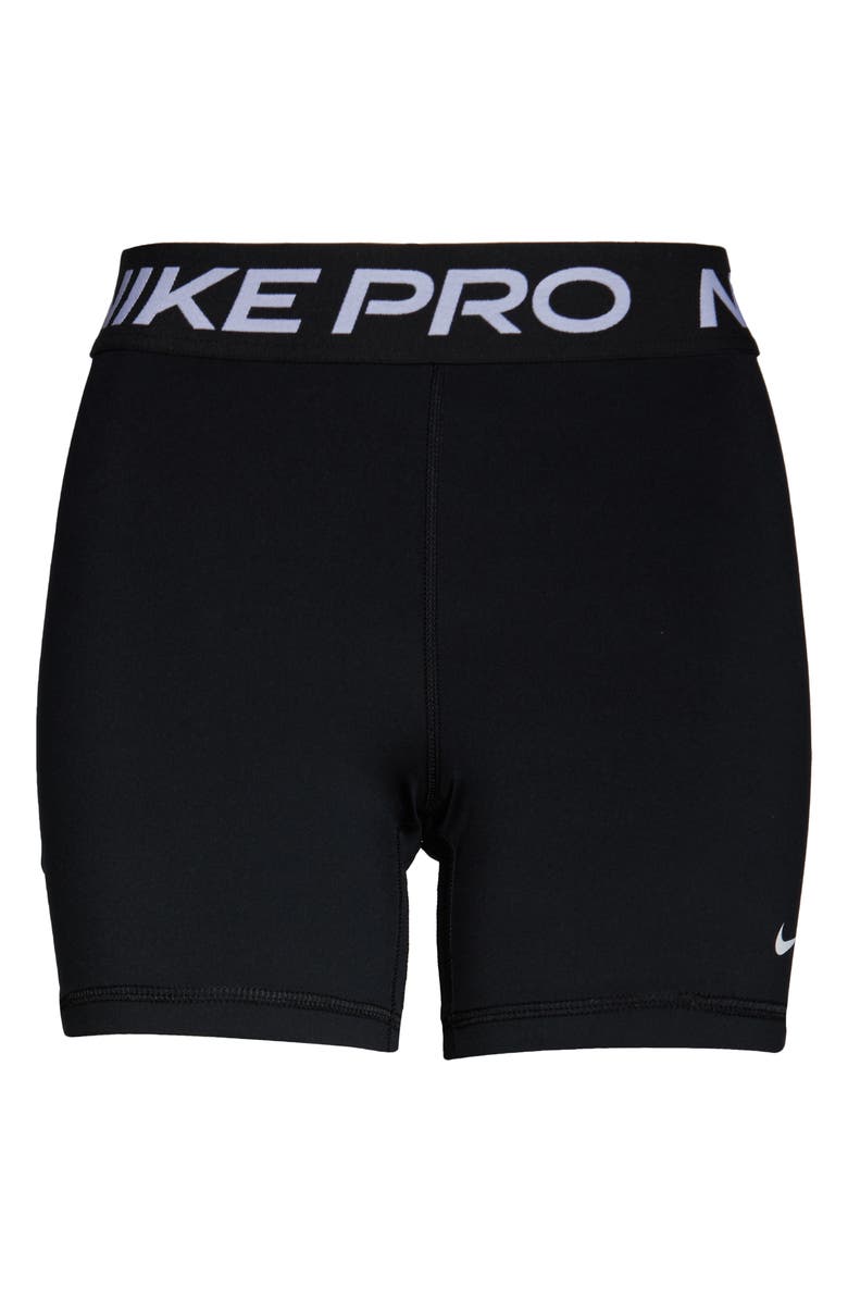 Nike Pro 365 Performance Shorts, Alternate, color, Black/ White