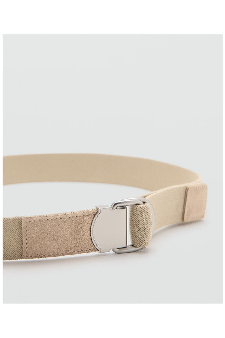 Mixed Media Belt, Alternate, color, BEIGE