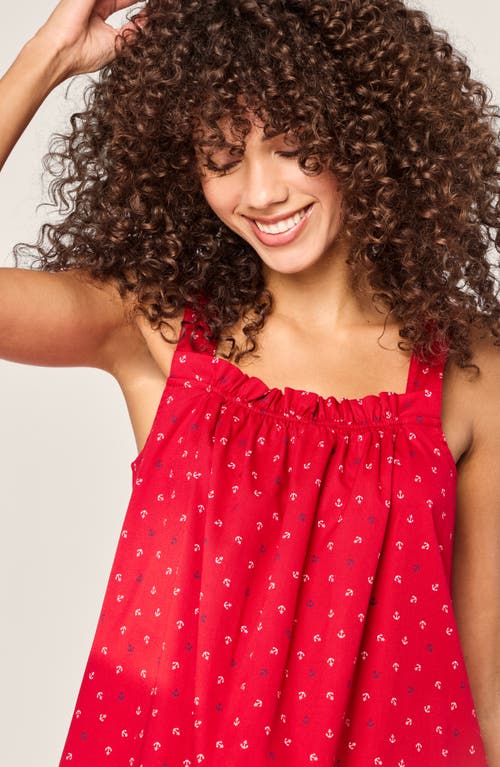 PETITE PLUME PETITE PLUME ANNABELLE COTTON TWILL NIGHTGOWN 