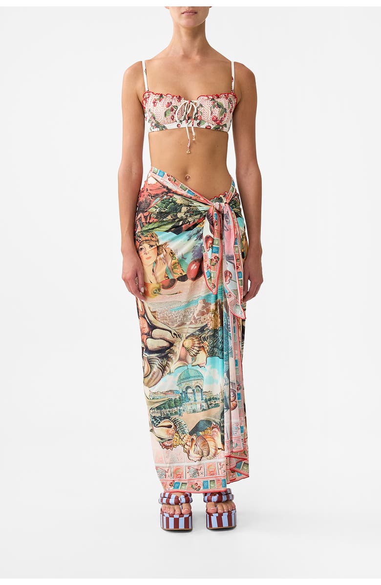 Camilla Multi Wear Long Sarong Notes From The Road, Main, color, Notes From The Road